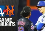 dodgers vs mets match player stats, highlights & reactions